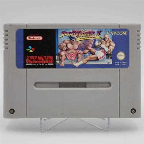 Street Fighter II Turbo - SNES - Cartridge - (UKV) (B Grade) (Genbrug)